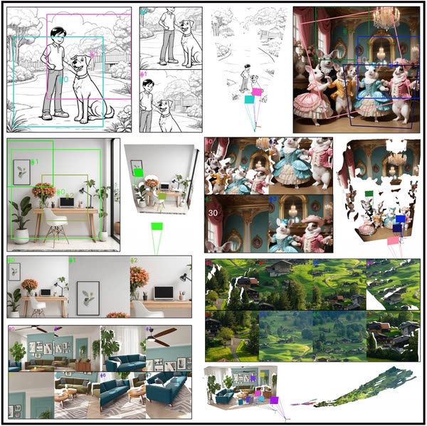 Puzzles: Unbounded Video-Depth Augmentation for Scalable End-to-End 3D Reconstruction